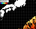 NOAA人工衛星画像:黒潮域, パス=20250526 23:47 UTC