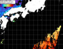 NOAA人工衛星画像:黒潮域, パス=20250527 01:22 UTC