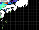 NOAA人工衛星画像:黒潮域, パス=20250527 03:03 UTC