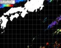 NOAA人工衛星画像:黒潮域, パス=20250528 12:32 UTC