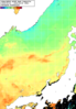 NOAA人工衛星画像:日本海, 1週間合成画像(2025/05/23～2025/05/29UTC)