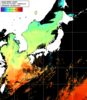 NOAA人工衛星画像:日本全域, 1日合成画像(2025/05/30UTC)
