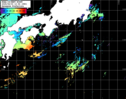 NOAA人工衛星画像:黒潮域, パス=20250603 12:54 UTC