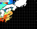 NOAA人工衛星画像:黒潮域, パス=20250604 03:01 UTC