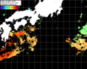 NOAA人工衛星画像:黒潮域, パス=20250606 01:01 UTC