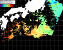NOAA人工衛星画像:黒潮域, パス=20250606 02:34 UTC