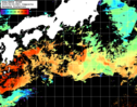 NOAA人工衛星画像:黒潮域, 1日合成画像(2025/06/06UTC)