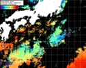 NOAA人工衛星画像:黒潮域, 1日合成画像(2025/06/07UTC)