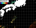 NOAA人工衛星画像:黒潮域, パス=20250608 00:19 UTC