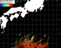 NOAA人工衛星画像:黒潮域, パス=20250608 23:59 UTC