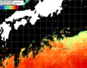 NOAA人工衛星画像:黒潮域, 1日合成画像(2025/06/09UTC)