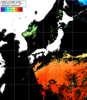 NOAA人工衛星画像:日本全域, パス=20250610 10:57 UTC