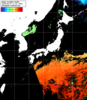 NOAA人工衛星画像:日本全域, パス=20250610 11:33 UTC