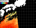 NOAA人工衛星画像:黒潮域, パス=20250610 13:16 UTC