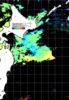NOAA人工衛星画像:親潮域, 1日合成画像(2025/06/10UTC)