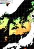 NOAA人工衛星画像:日本海, 1日合成画像(2025/06/10UTC)