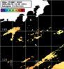 NOAA人工衛星画像:神奈川県近海, パス=20250610 23:58 UTC
