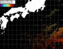 NOAA人工衛星画像:黒潮域, パス=20250610 23:18 UTC