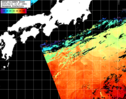 NOAA人工衛星画像:黒潮域, パス=20250611 10:37 UTC