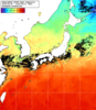 NOAA人工衛星画像:日本全域, 1週間合成画像(2025/06/06～2025/06/12UTC)