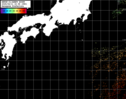 NOAA人工衛星画像:黒潮域, パス=20250611 22:58 UTC