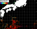 NOAA人工衛星画像:黒潮域, パス=20250613 00:16 UTC