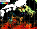 NOAA人工衛星画像:黒潮域, 1日合成画像(2025/06/13UTC)