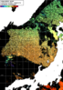 NOAA人工衛星画像:日本海, 1日合成画像(2025/06/13UTC)
