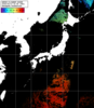 NOAA人工衛星画像:日本全域, パス=20250613 23:55 UTC