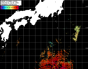 NOAA人工衛星画像:黒潮域, パス=20250613 23:55 UTC