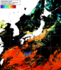 NOAA人工衛星画像:日本全域, 1日合成画像(2025/06/15UTC)