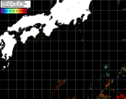 NOAA人工衛星画像:黒潮域, パス=20250614 23:35 UTC