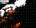 NOAA人工衛星画像:黒潮域, パス=20250615 00:47 UTC