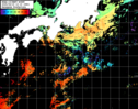 NOAA人工衛星画像:黒潮域, パス=20250615 12:10 UTC