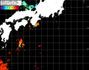 NOAA人工衛星画像:黒潮域, パス=20250615 12:36 UTC