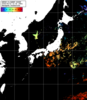 NOAA人工衛星画像:日本全域, パス=20250616 10:34 UTC