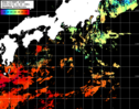 NOAA人工衛星画像:黒潮域, パス=20250616 00:35 UTC