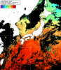 NOAA人工衛星画像:日本全域, 1日合成画像(2025/06/19UTC)