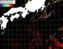 NOAA人工衛星画像:黒潮域, パス=20250619 23:32 UTC