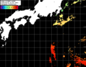 NOAA人工衛星画像:黒潮域, パス=20250619 23:45 UTC