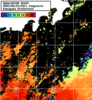 NOAA人工衛星画像:神奈川県近海, 1日合成画像(2025/06/21UTC)