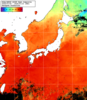 NOAA人工衛星画像:日本全域, 1週間合成画像(2025/07/04～2025/07/10UTC)