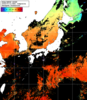 NOAA人工衛星画像:日本全域, 1日合成画像(2025/07/11UTC)