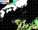 NOAA人工衛星画像:黒潮域, パス=20250711 11:42 UTC