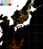NOAA人工衛星画像:日本全域, パス=20250712 00:17 UTC