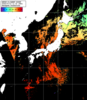 NOAA人工衛星画像:日本全域, パス=20250713 11:15 UTC
