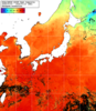 NOAA人工衛星画像:日本全域, 1週間合成画像(2025/07/07～2025/07/13UTC)
