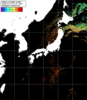 NOAA人工衛星画像:日本全域, パス=20250713 23:36 UTC
