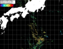 NOAA人工衛星画像:黒潮域, パス=20250713 23:36 UTC