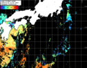 NOAA人工衛星画像:黒潮域, パス=20250714 12:45 UTC